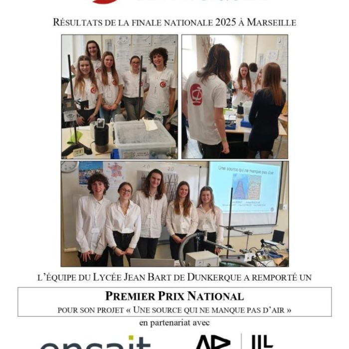 Olympiades de la Physique : LE PREMIER PRIX !!!